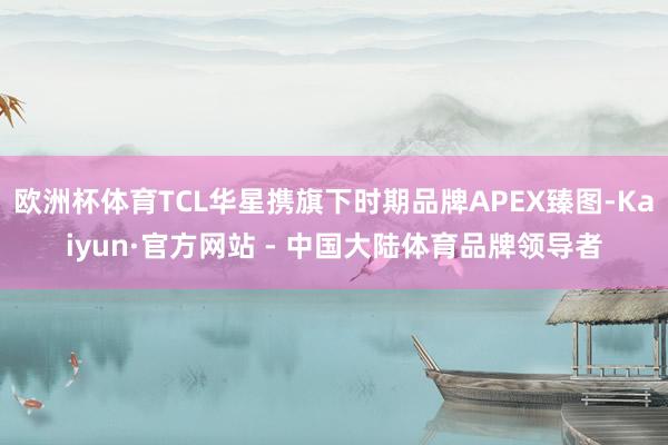 欧洲杯体育TCL华星携旗下时期品牌APEX臻图-Kaiyun·官方网站 - 中国大陆体育品牌领导者